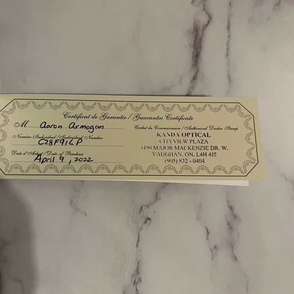 Authentic Mens C de Cartier Glasses - Picture 9 of 14